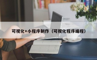 南充可视化+小程序制作（可视化程序编程）